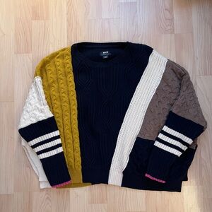 Anthropolgie Maeve Colorblock Sweater
